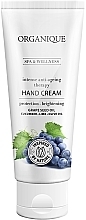 Fragrances, Perfumes, Cosmetics Anti-Aging Intensive Hand Cream - Organique Spa Therapies Grape Hand Cream