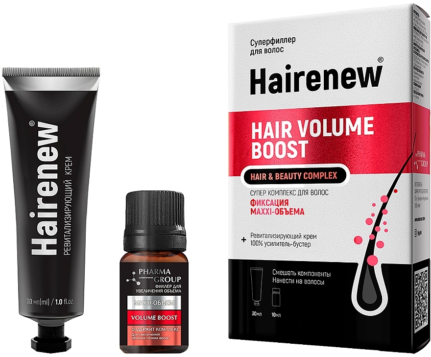 Volume Boost Innovative Hair Complex - Hairenew Hair Volume Boost Hair & Beauty Complex — photo N2