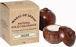 Natural Solid Fragrance "Rose" - Shamasa — photo N1