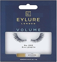 Fragrances, Perfumes, Cosmetics Flase Lashes №005 - Eylure Volume №005 3/4 Length