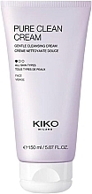 Fragrances, Perfumes, Cosmetics Cleansing Face Cream - Kiko Milano Pure Clean Gentle Cleansing Cream