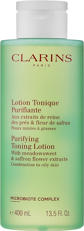 Toning Meadowsweet & Witch Hazel Lotion - Clarins Purifying Toning Lotion — photo N3