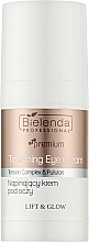 Fragrances, Perfumes, Cosmetics Lifting Eye Cream - Bielenda Professional Lift & Glow Tightening Eye Cream