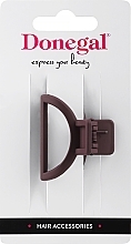 Fragrances, Perfumes, Cosmetics Hair Clip, FA-5734, brown, semicircular - Donegal