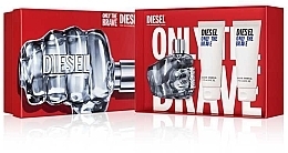 Diesel Only The Brave - Set (edt/125ml + sh/g/2x75ml) — photo N2