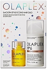 Fragrances, Perfumes, Cosmetics セット - Olaplex スムーススタイルアイコンヘアデュオ (cr/100ml+oil/30ml) (50 ml)