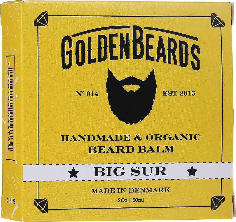 Set - Golden Beards Starter Beard Kit Big Sur (balm/60ml + oil/30ml + shm/100ml + cond/100ml + brush) — photo N9