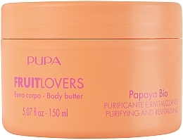 Papaya Body Butter - Pupa Fruit Lovers Papaya Organic Body Butter — photo N1