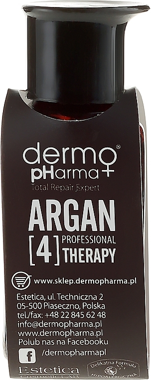 Multiactive Hair & Nail Serum - Dermo Pharma Argan Professional 4 Therapy Multiactive Serum Hair Body Nail Argan — photo N1