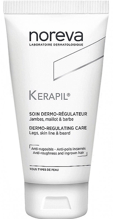 Ingrown Hair Prevention Cream - Noreva Kerapil Dermo-Regulating Care — photo N1