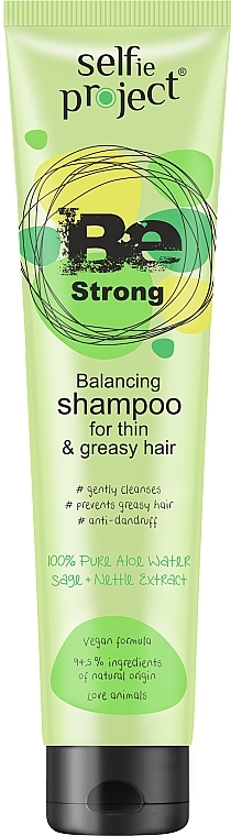 Balancing Aloe Vera Shampoo - Maurisse Selfie Project Be Strong Balancing Shampoo — photo N1