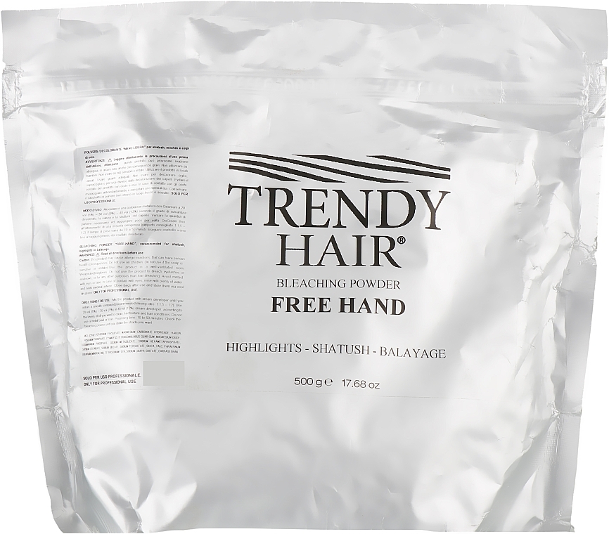 Hair Bleaching Powder for Balayage - Trendy Hair Bleaching Powder Free Hand — photo N1