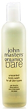 Fragrances, Perfumes, Cosmetics Shower Gel - John Masters Organics Bare Unscented Body Wash