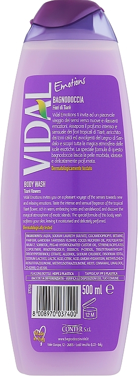 Exotic Love Shower Gel - Vidal Exotic Love — photo N2