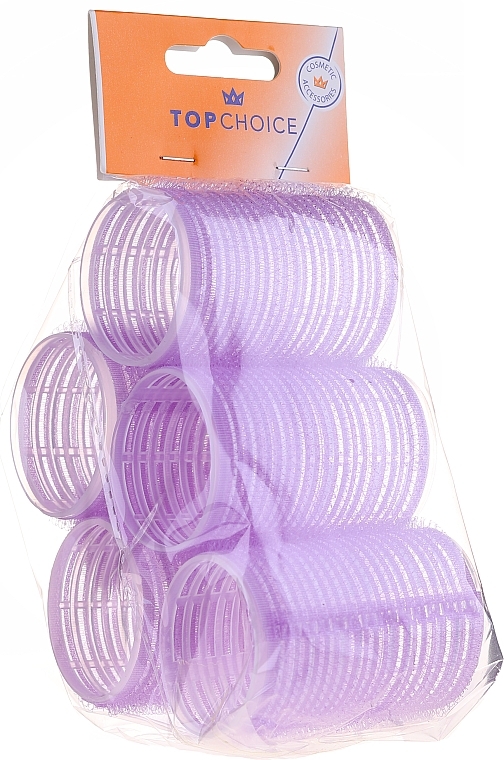 Velcro Hair Curlers "Velcro" diameter 41 mm, 5 pcs, 0416 - Top Choice — photo N1