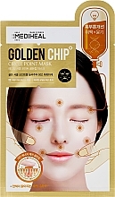 Fragrances, Perfumes, Cosmetics Sheet Mask "Gold Chip" - Mediheal Gloden Chip Circle Point Mask