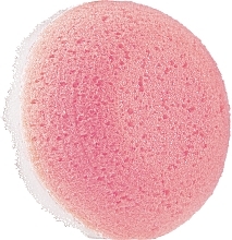 Round Bath Sponge, light pink - LULA — photo N1