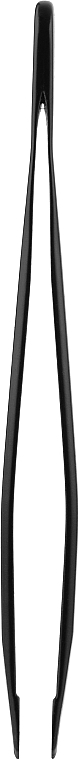 Brow Tweezers, TE-11/4b, black - Staleks Pro — photo N3
