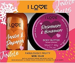 Fragrances, Perfumes, Cosmetics Set - I Love Mini Duo Gift Box Fabulously Fruity (sh/cr/100ml + b/butter/48g)