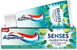 Eucalyptus Toothpaste - Aquafresh Senses — photo N2