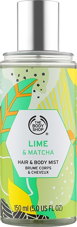 Lime & Matcha Hair & Body Spray - The Body Shop Lime & Matcha Hair & Body Mist — photo N10