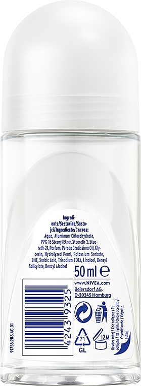 Roll-On Deodorant Antiperspirant - Nivea Zen Vibes Antiperspirant — photo N4