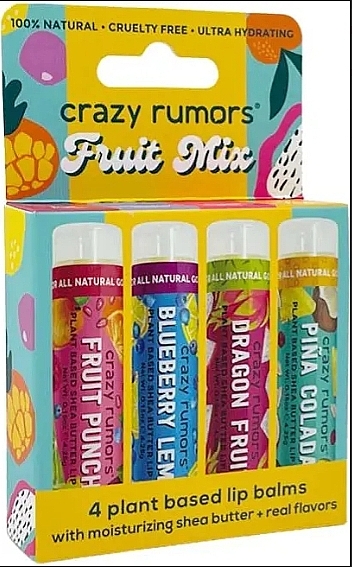 Lip Balm Set - Crazy Rumors Fruit Mix — photo N1