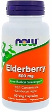 Elderberry Capsules, 500mg - Now Foods Elderberry — photo N2