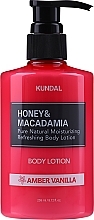 Fragrances, Perfumes, Cosmetics Body Lotion "Amber Vanilla" - Kundal Honey & Macadamia Body Lotion Amber Vanilla