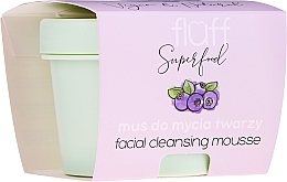 Fragrances, Perfumes, Cosmetics Face Cleansing Mousse - Fluff Facial Cleansing Mousse Wild Blueberry