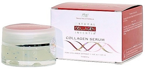 Eye Serum - Natural Collagen Inventia Serum Vitamin A + E — photo N2