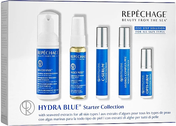 Set, 5 products - Repechage Hydra Blue Starter Collection — photo N1