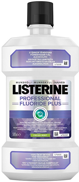 Mouthwash - Listerine Professional Fluoride Plus — photo N2