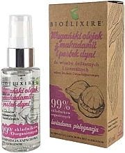 Fragrances, Perfumes, Cosmetics Hair Oil with Macadamia & Pumpkin Seed Oil - Bioelixire