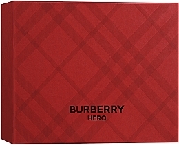 Burberry Hero - Set (edt/100ml + sh/gel/75ml + edt/mini/10ml) — photo N3