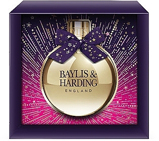 Bath Foam Festive Gift - Baylis & Harding Moonlight Fig Festive Bauble Gift — photo N1