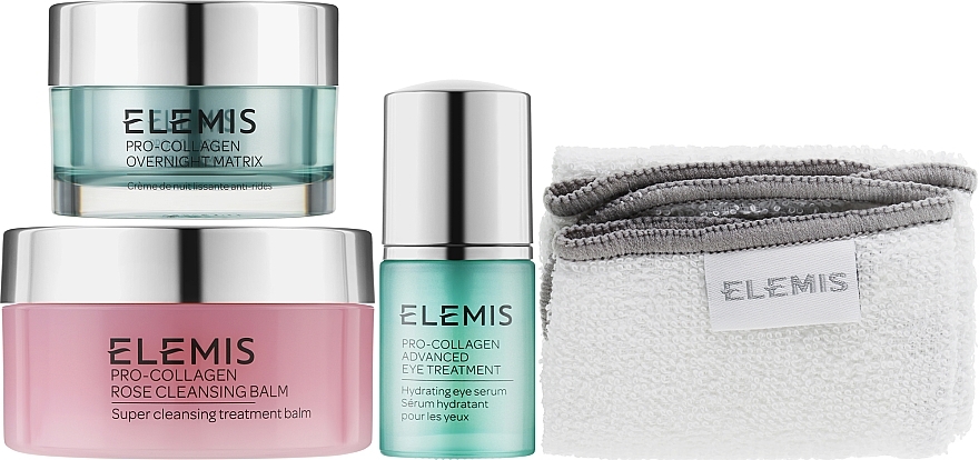 Set - Elemis Pro-Collagen Beauty Sleep Trio (balm/50g + serum/15ml + night/cr/30ml) — photo N2