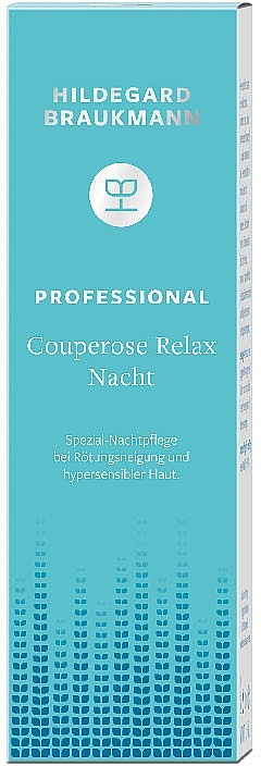 Relaxing Night Cream for Rosacea - Hildegard Braukmann Professional Couperose Relaxing Night Cream — photo N2