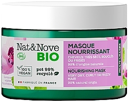 Fragrances, Perfumes, Cosmetics Mask for Dry & Curly Hair - Eugene Perma Nat&Nove BIO Nourishing Mask Very Dry Curly Or Frizzy Hair