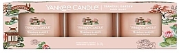 Scented Candle in Jar - Yankee Candle Tranquil Garden Candle (mini) — photo N2