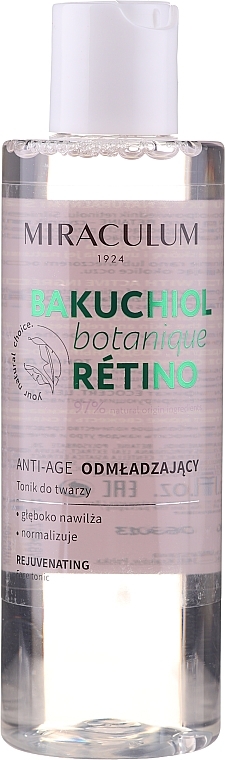 GIFT Rejuvenating Face Tonic - Miraculum Bakuchiol Botanique Retino Tonic — photo N1