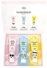 Fragrances, Perfumes, Cosmetics Set - Village 11 Factory Sun Care Special Kit (fluid/25ml + block/25ml + cream/25ml)