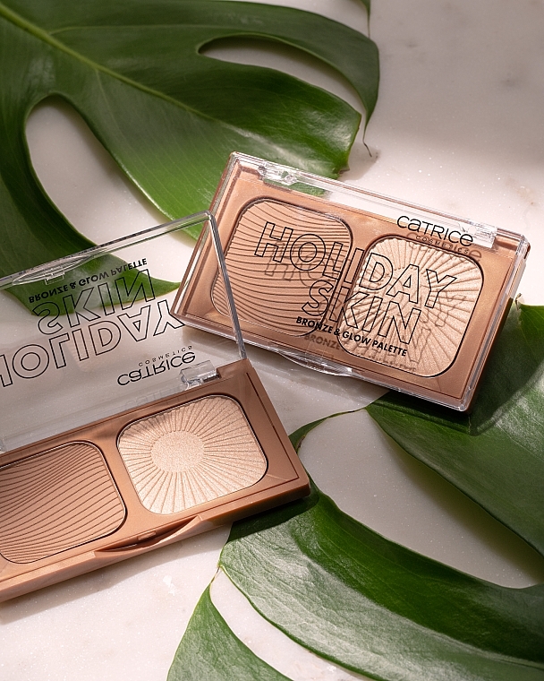 Contouring Palette - Catrice Bronze & Glow Palette Holiday Skin — photo N9