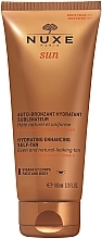 Self Tanning Moisturizing Face and Body Cream - Nuxe Hydrating Enhancing Self-Tan — photo N1