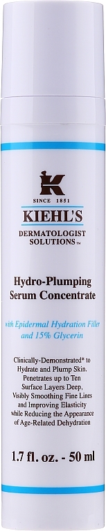 Serum Concentrate for Face - Kiehl`s Hydro-Plumping Re-Texturizing Serum Concentrate — photo N1