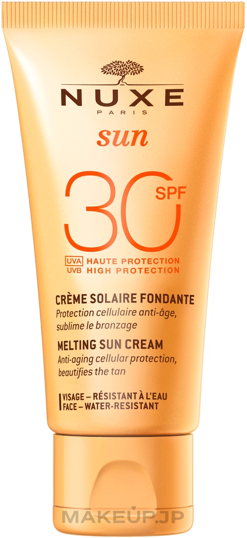 Face Sunscreen - Nuxe Sun Delicious Face Cream SPF 30 — photo 50 ml