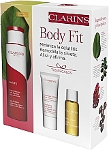 Fragrances, Perfumes, Cosmetics Set - Clarins Body Fit Anti Cellulite Contouring Expert (b/cr/200 ml + b/scr/30 ml + b/oil/30 ml)