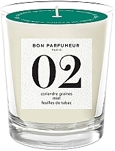 Fragrances, Perfumes, Cosmetics Scented Candle - Bon Parfumeur 02 Seed Of Coriander, Honey, Tobacco Leaf Candle