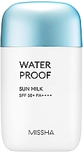 Sunscreen Waterproof Milk - Missha All-around Water Proof Sun Milk SPF50+/PA+++ — photo N2