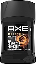 Fragrances, Perfumes, Cosmetics Men Antiperspirant Stick "Dark Temptation" - Axe Deodorant Stick Dark Temptation